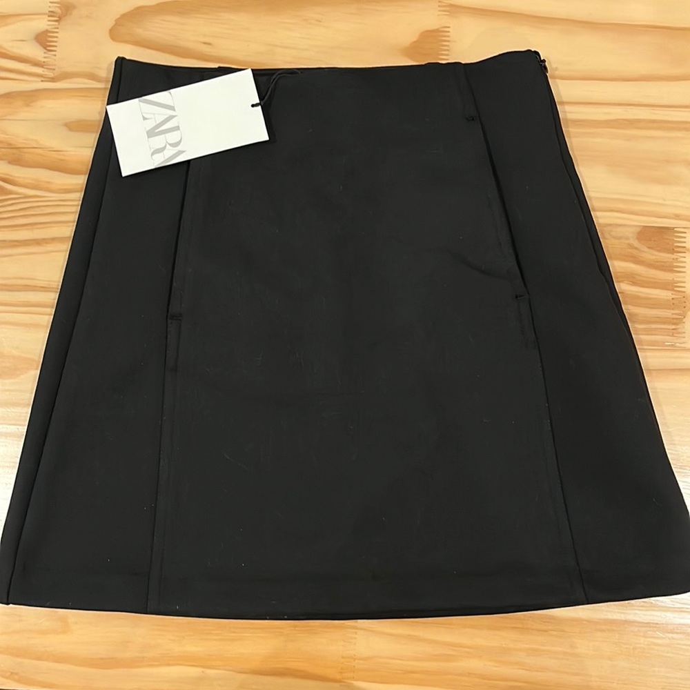 Zara Black Mini Skirt